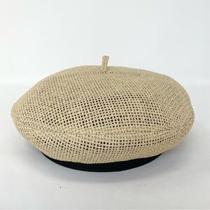 NWT Brixton Audrey Straw II Beret
